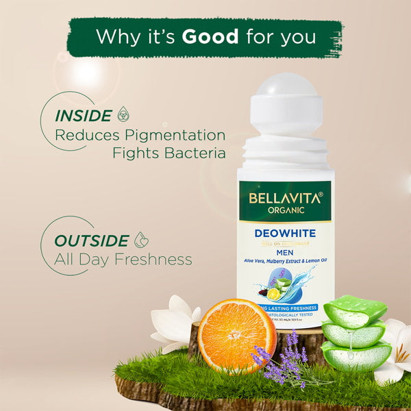 Bella Vita Roll On Deodorant - Men (Pack Of 2) - 50ml