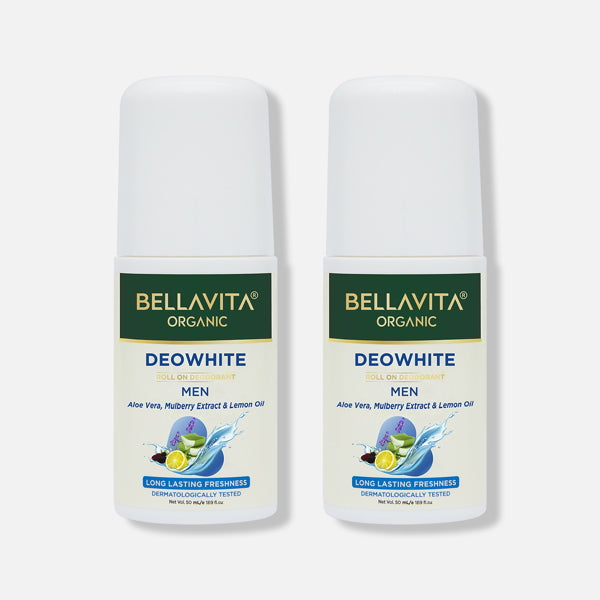 bella vita Roll On Deodorant - Men (Pack Of 2) - 50ml