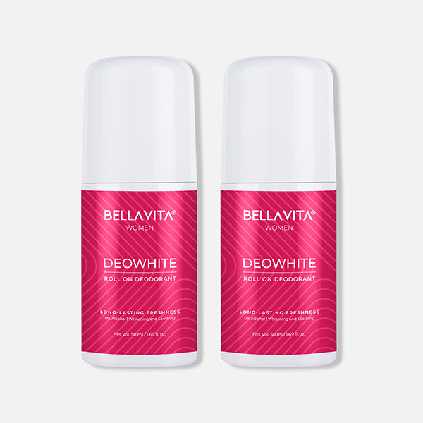 bella vita Roll On Deodorant - Women (Pack Of 2) - 50ml