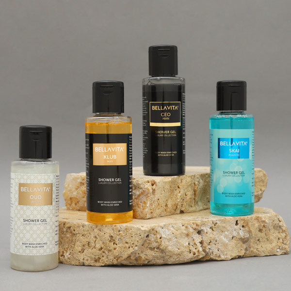 Bella Vita Shower Gel Travel Minis Kit - 4 X 55ml