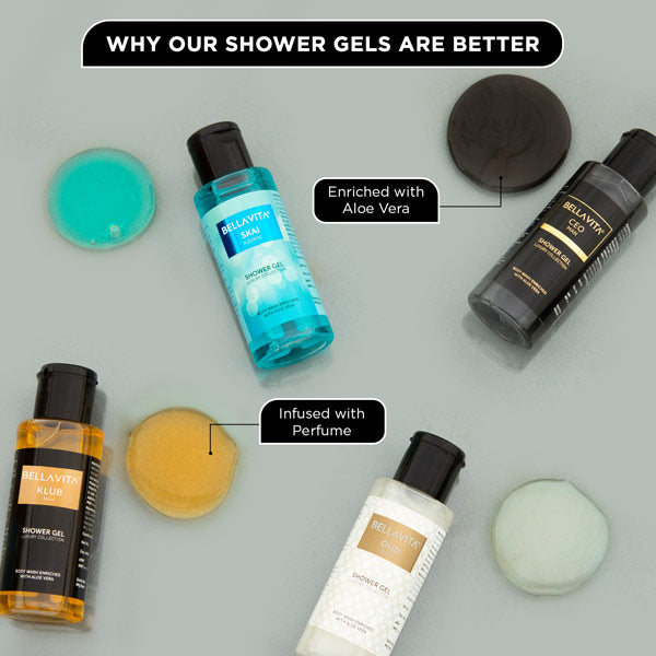 Bella Vita Shower Gel Travel Minis Kit - 4 X 55ml