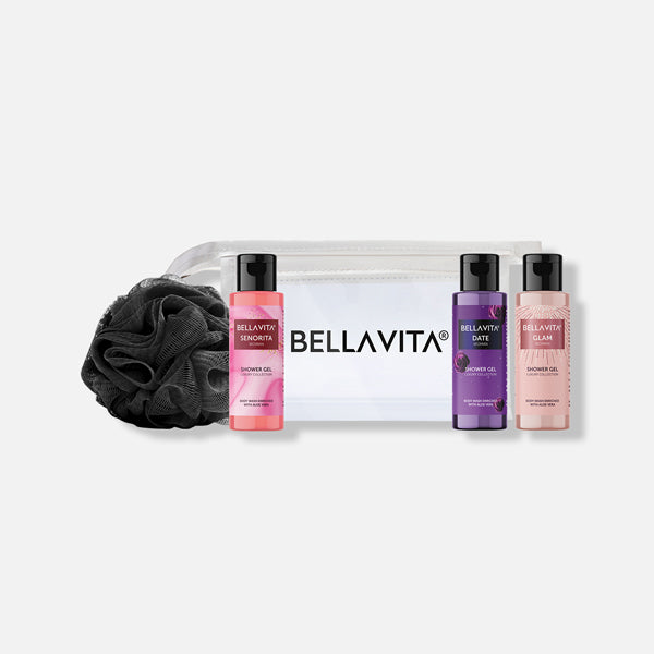 bella vita Shower Gel Trial Kit for Women - 3x55ml