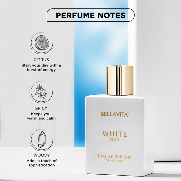 bella Vita WHITE Oud Unisex Perfume - 100ml