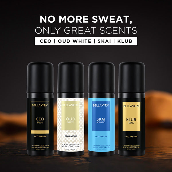 Bella Vita DEO Parfum Travel-Size Gift Set - 4 X 50ml