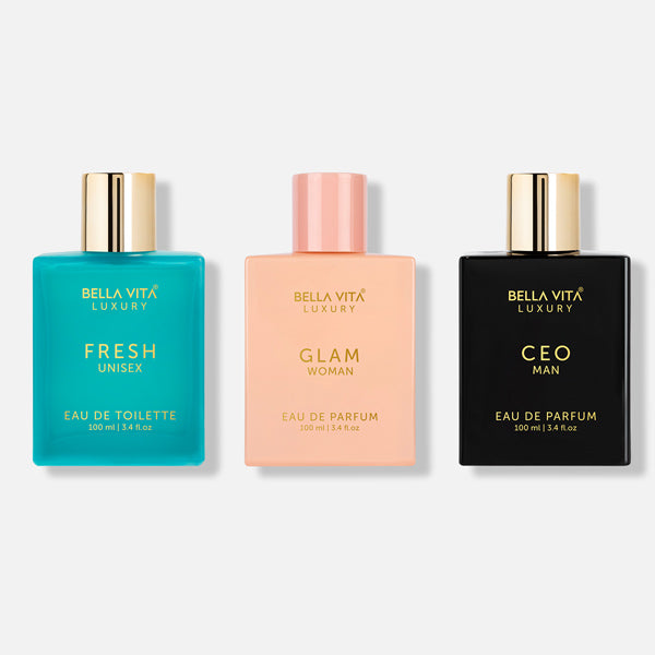 bella vita It's Your Choice Perfume Combo - 3 x 100ml