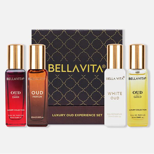 bella vita Luxury Oud Experience Perfume Set - 4 x 20ml