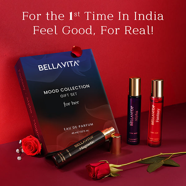 Bella Vita Mood Collection Gift Set For Her - 3 X 15ml