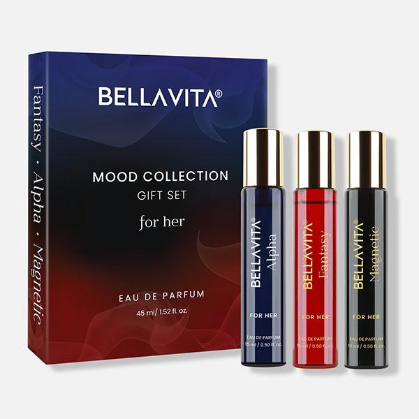 bella vita Mood Collection Gift Set For Her - 3 x 15ml