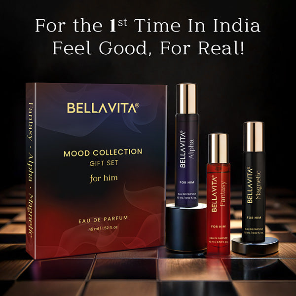Bella Vita Mood Collection Gift Set For Him - 3 X 15ml
