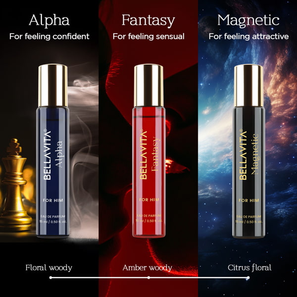 Bella Vita Mood Collection Gift Set For Him - 3 X 15ml
