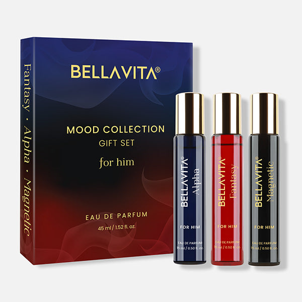 bella vita Mood Collection Gift Set For Him - 3 x 15ml