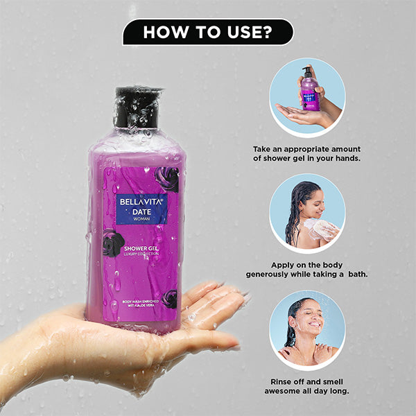 Bella Vita Power And Pose Shower Gel Combo - 2 X 250ml