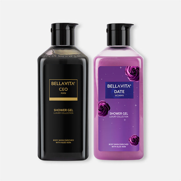 bella vita Power and Pose Shower Gel Combo - 2 x 250ml