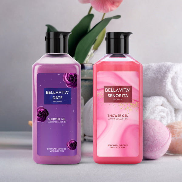 Bella Vita Ready To Romance Shower Gel Combo - 2 X 250ml