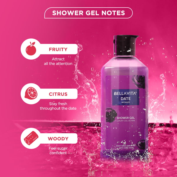 Bella Vita Ready To Romance Shower Gel Combo - 2 X 250ml