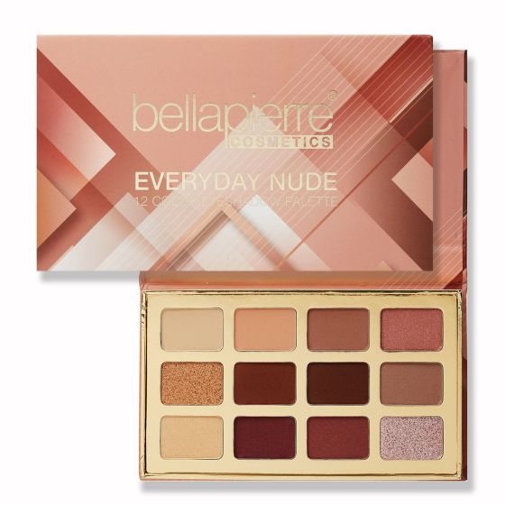 bellápierre 12 Color Eyeshadow Palette - Everyday Nude
