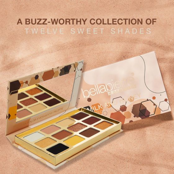 Bellápierre 12 Color Eyeshadow Palette - Milk & Honey
