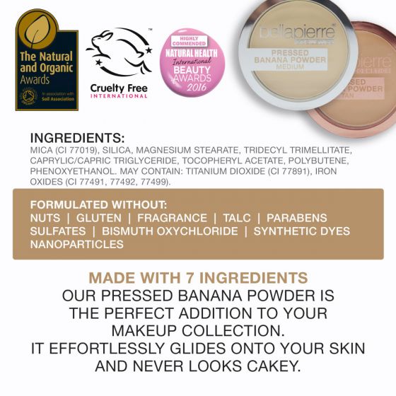 Bellápierre Pressed Banana Setting Powder