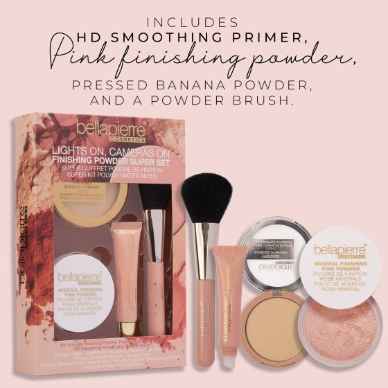 Bellápierre Lights On Cameras On Finishing Powder Super Set