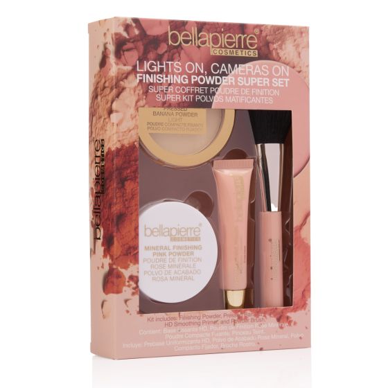 bellápierre Lights On Cameras On Finishing Powder Super Set