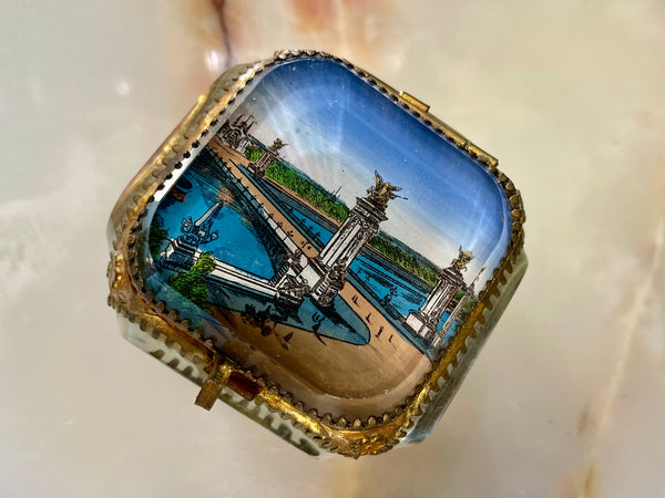 Bellápierre Antique French Jewelry Box – Pont Alexandre III Souvenir