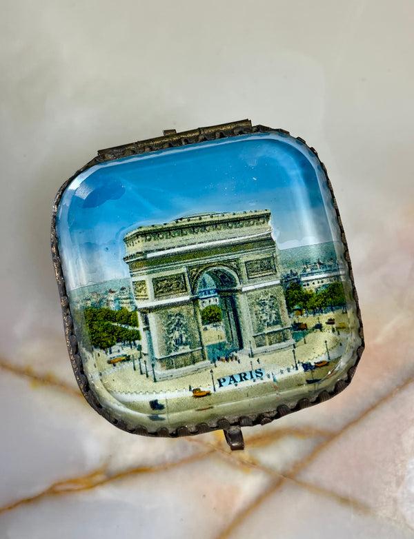 Bellápierre Antique French Trinket Box – Arc De Triomphe Souvenir