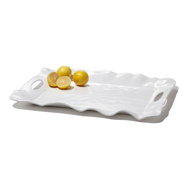 Bellápierre Beatriz Ball Alegria Rectangular Handled Tray