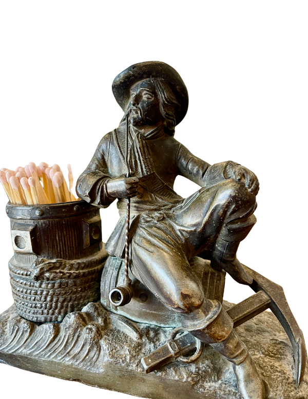 Bellápierre Antique Figural Match Strike | 1880s