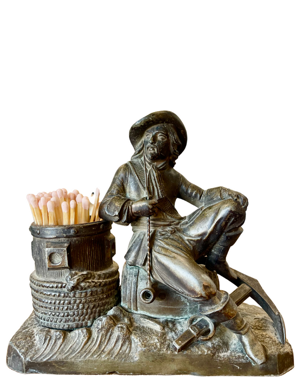 bellápierre Antique Figural Match Strike | 1880s