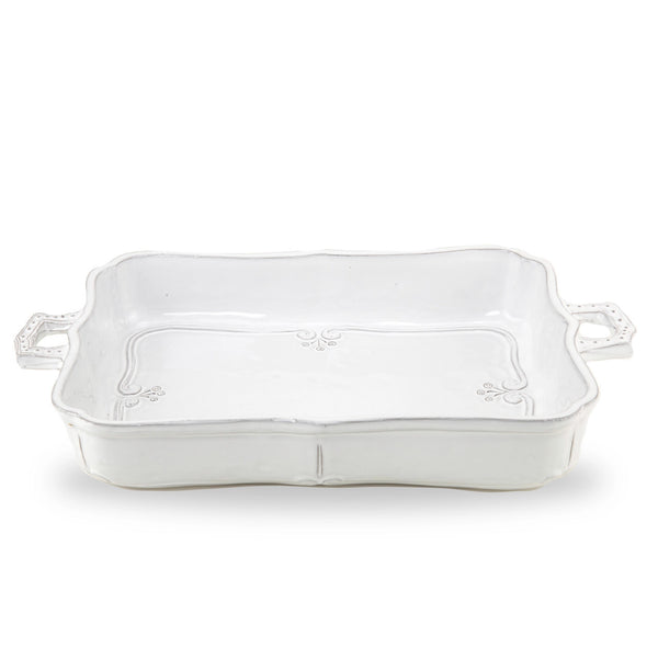 bellápierre Bella Bianca Rectangular Lasagne Dish