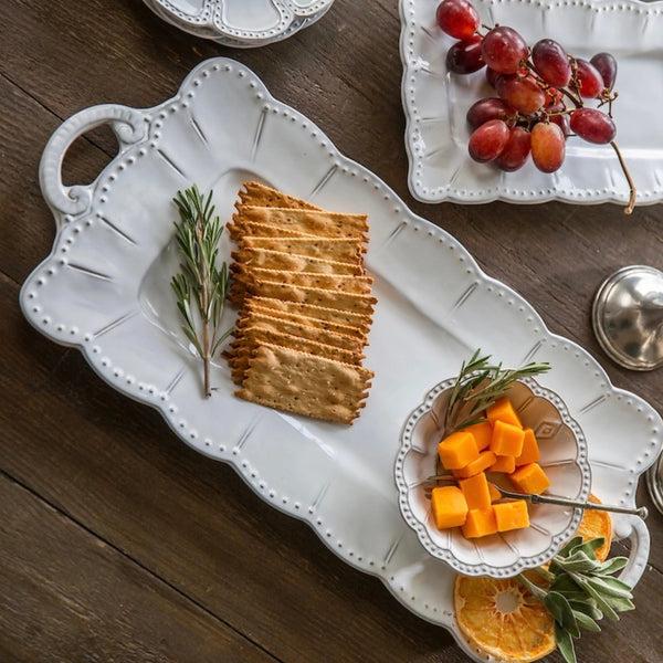 Bellápierre Bella Bianca Rectangular Tray