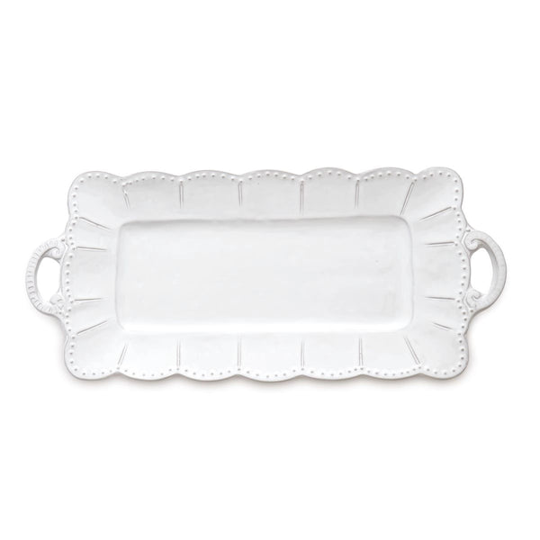 bellápierre Bella Bianca Rectangular Tray