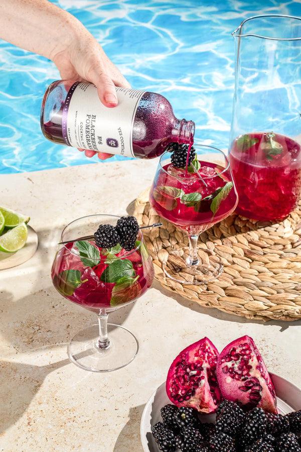 Bellápierre Blackberry Pomegranate Cocktail Mixer