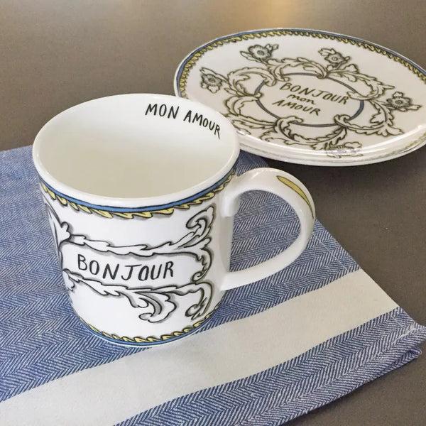 Bellápierre Bonjour Mon Amour - Mug