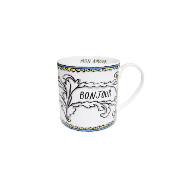bellápierre Bonjour Mon Amour - Mug