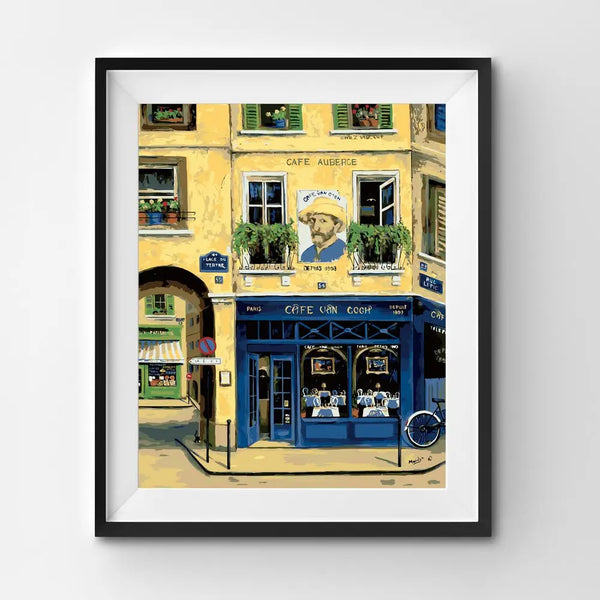 Bellápierre Cafe Van Gogh - Painting By Numbers Kit