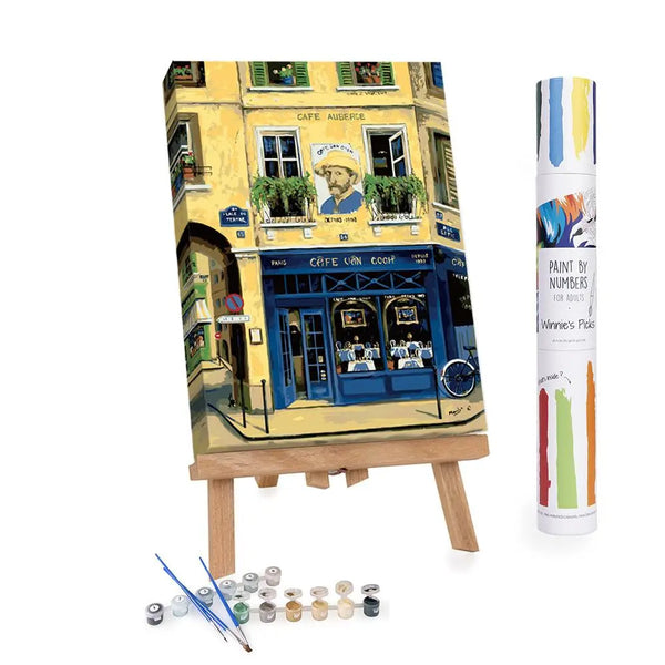 bellápierre Cafe Van Gogh - Painting By Numbers Kit