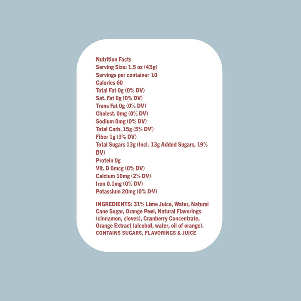 Bellápierre Cranberry Cosmo Mixer