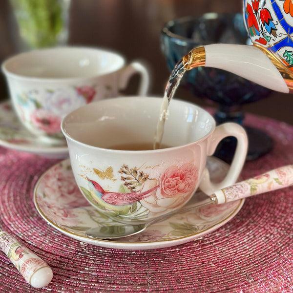 Bellápierre Dream Garden Cup & Saucer Gift Set