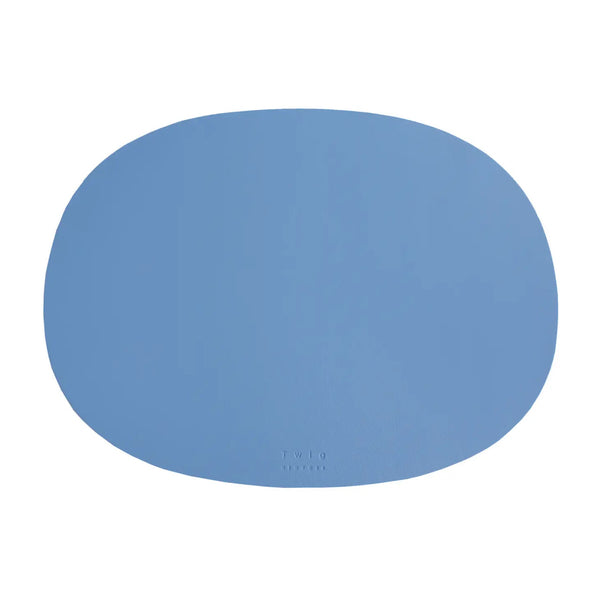 Bellápierre Faux Leather Deco Oval Placemats