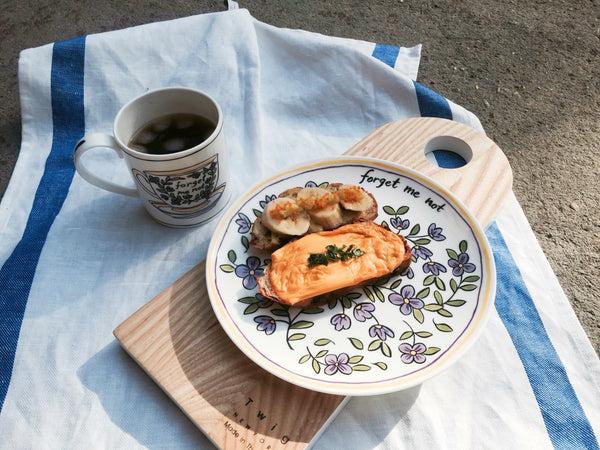 Bellápierre Forget Me Not - 8" Salad Plate