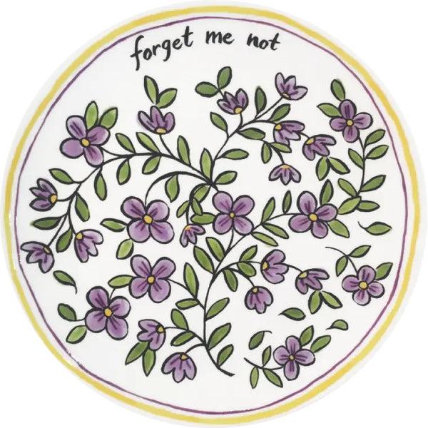 bellápierre Forget Me Not - 8" Salad Plate