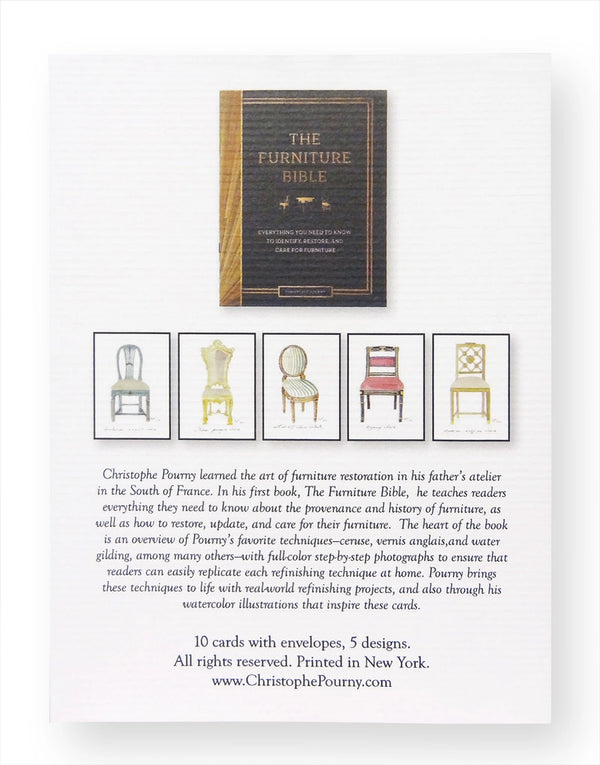Bellápierre French Furniture Note Cards