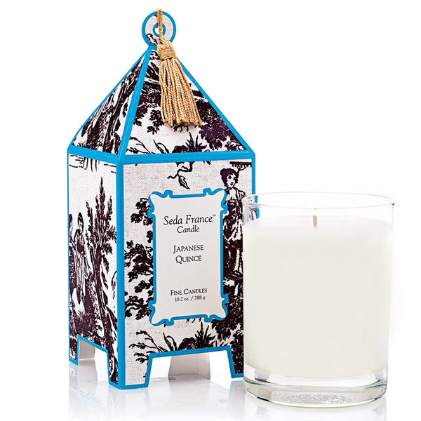 Bellápierre Japanese Quince Toile Pagoda Candles