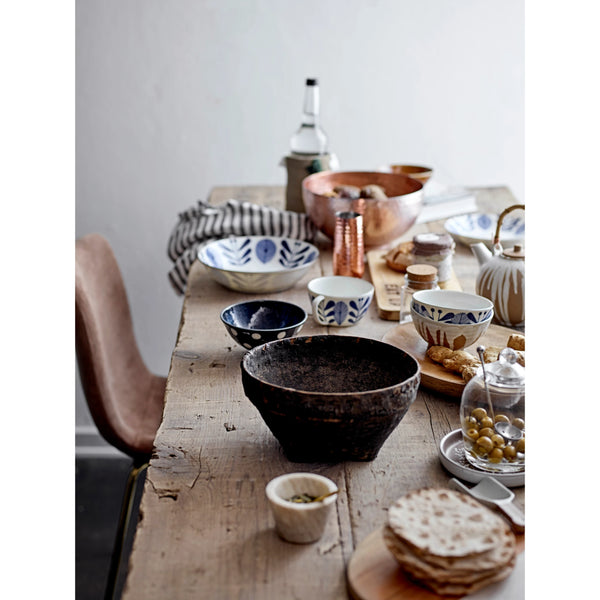 Bellápierre Marble Pinch Bowl With Brass Spoon