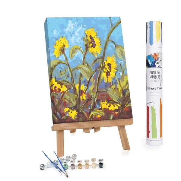 bellápierre Paint By Numbers | Sunflowers