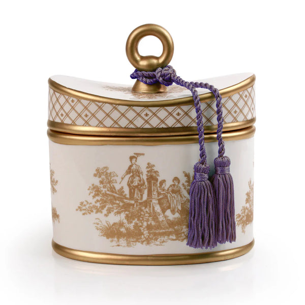 Bellápierre Seda France Ceramic 2 Wick Candles