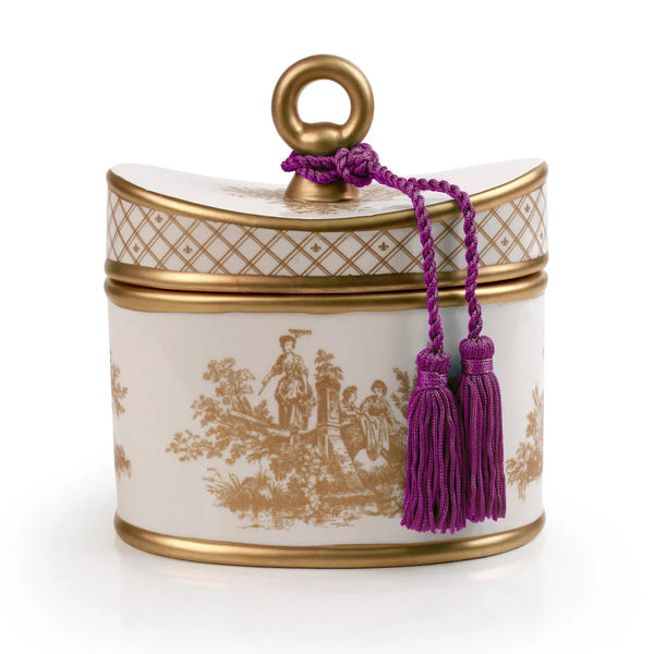 bellápierre Seda France Ceramic 2 Wick Candles