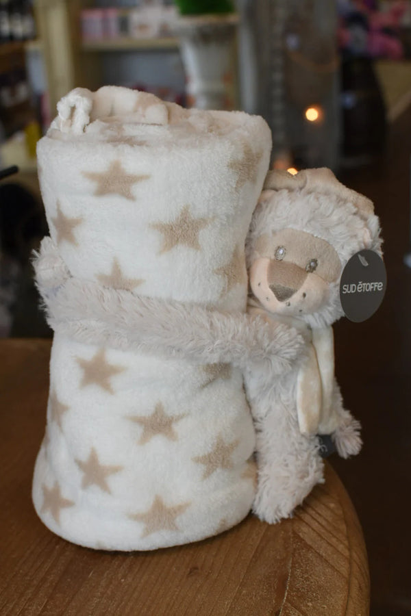 bellápierre Sud Etoffe Plush Toy with Baby Blanket