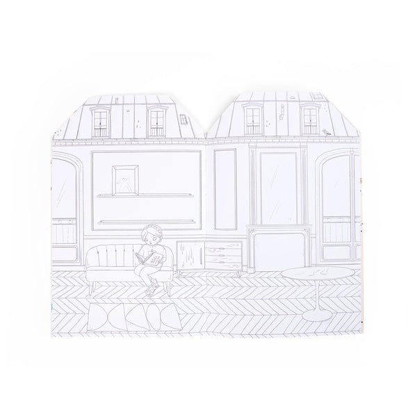 Bellápierre The Parisiennes Coloring Book